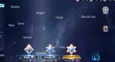 Conta No Servidor Novo Saint Seiya