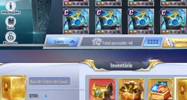 Conta No Servidor Novo Saint Seiya