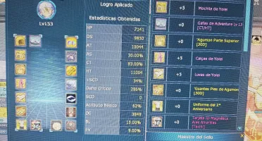 Vendo conta 5 sss+ midgame