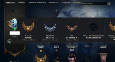 Prata 4 com 90 Champs e 30 Skins