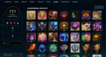 Conta League Of Legends mono Peel