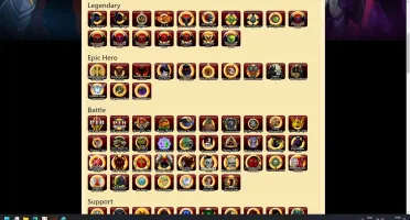 CONTA AQW 2012 - TODOS ITENS DA DOOM E MUITOS RAROS