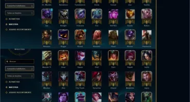 Contas League of Legends Elos variados várias Skins