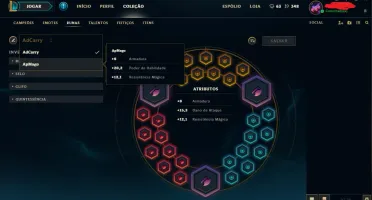 Contas League of Legends Elos variados várias Skins