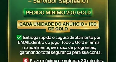 Gold Grand Fantasia SANCTUM (01) - Entrega Rápida⚡