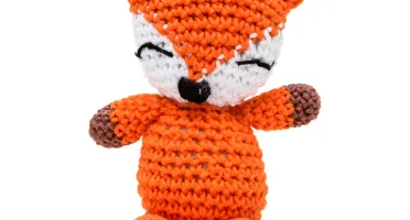 Raposinha Laranja Amigurumi