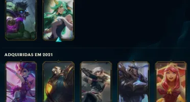 Conta league of legends platina 3