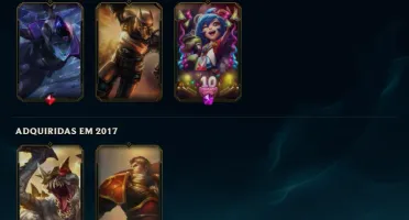 Conta league of legends platina 3