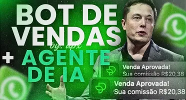 Bot de Vendas Automáticas + Agente de IA (DELUXE)