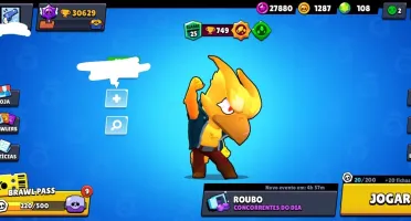 BrawStars 100% full, 30k+ troféus e ++