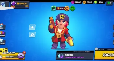 BrawStars 100% full, 30k+ troféus e ++