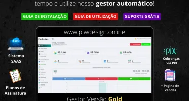 Sistema Gestor com Cobranças Via WhatsApp – Gestor PRO 2024