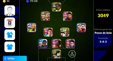 Conta Pes 24 Super Gemada