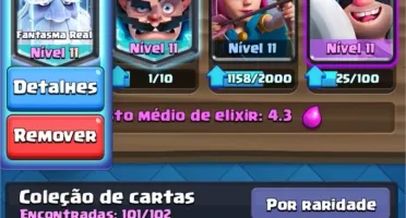 Vendo conta nv 11 de clash royale,com todas as cartas