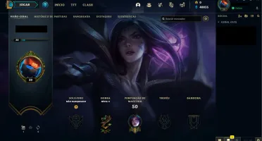 Conta League of Legends Unranked lvl 30