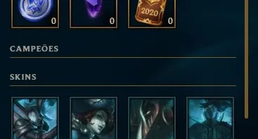 Conta League of Legends Unranked lvl 30