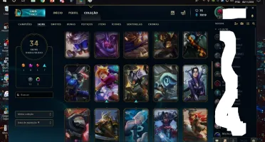 Conta de League of legends