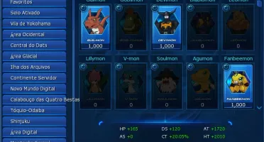Conta la-omega SusaShin/DB boa - Digimon Masters Online DMO