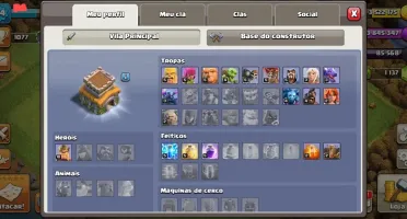 VENDO CONTA CLASH OF CLANS CV8 FULL