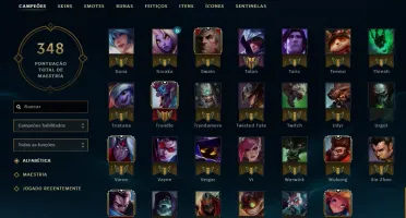 Conta league of legends