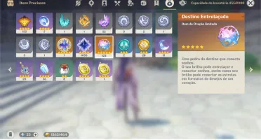 3 ARCONTES, RAIDEN C3, DIVERSOS CHAR E ARMA 5* + 123 DESEJOS