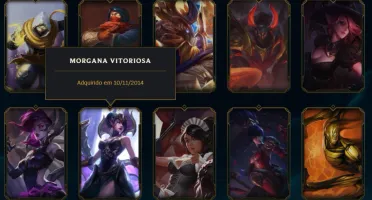 Conta League of Legends Full Acesso 71 Skins - ULTRA RARA