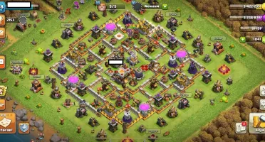 Clash of clans CV 11 barato, quase full.