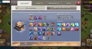 Clash of clans CV 11 barato, quase full.