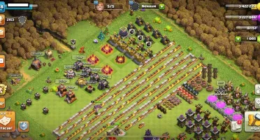 Clash of clans CV 11 barato, quase full.