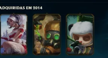 CONTA LEAGUE OF LEGENDS COM 96 SKINS E120 CAMPEÕES