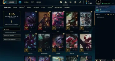 Conta LoL, Diamante IV, Smurf, Espólio Lendário