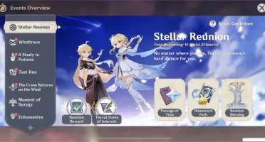 NA AR 46 3x5 com Itto e Mona e a lança do Xiao