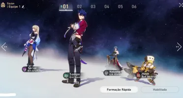 Conta Honkai Star Rail com Sampo + Hook nv 30