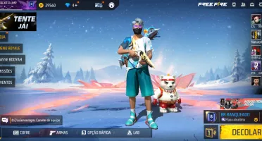 Vendo essa conta de free fire muito boa sério.