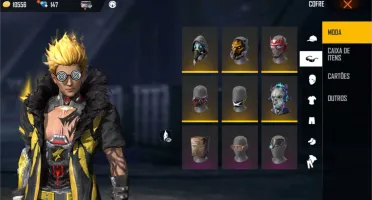 Conta Freefire, calça angelical