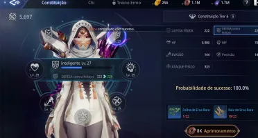 Char Mir4 (LvL.67 com 75k de Power) com pet epico!