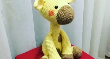 Girafa Amigurumi
