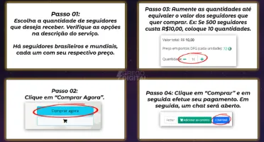 [MAIS SEGURO] 1000 Seguidores Instagram BR R$ 20,00