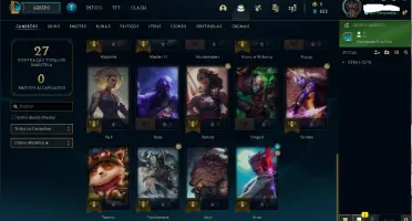 CONTA PLATINA 4 29 CHAMPS 1 SKIN