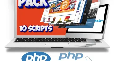 Pacote com 10 Sites PHP com painel administrativo - 2024