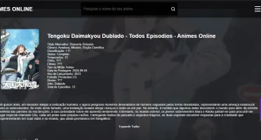 Site De Animes Online Completo Streaming De Anime + PAINEL