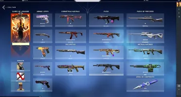 CONTA VALORANT ASCENDENTE MMR BOM+ SKINS