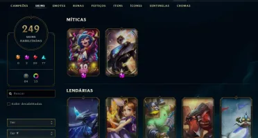Vendo conta - Platina 3 LOL - Platina 1 Valorant