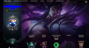 Vendo conta - Platina 3 LOL - Platina 1 Valorant