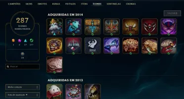 Vendo conta - Platina 3 LOL - Platina 1 Valorant