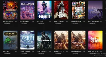 conta epic games