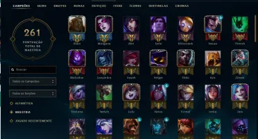Conta diamante lvl 114