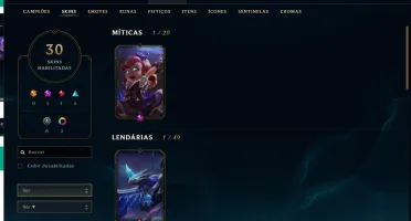 Conta diamante lvl 114