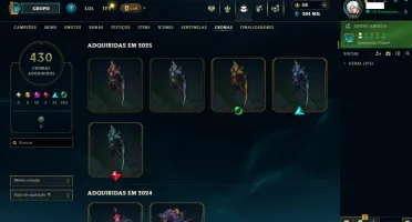 Conta league of legends