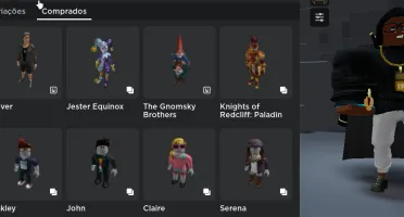 Conta top roblox